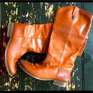 Frye 9.5 Extended Calf Melissa Boots